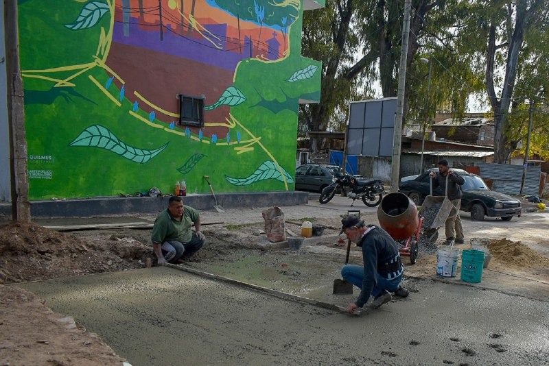AVANZA LA TERMINACIÓN DE VIVIENDAS EN EL BARRIO LOS EUCALIPTUS