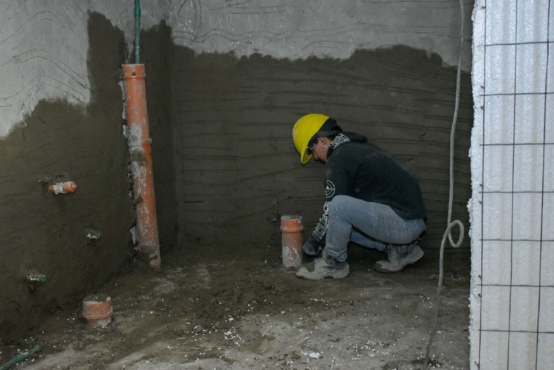 AVANZA LA TERMINACIÓN DE VIVIENDAS EN EL BARRIO LOS EUCALIPTUS