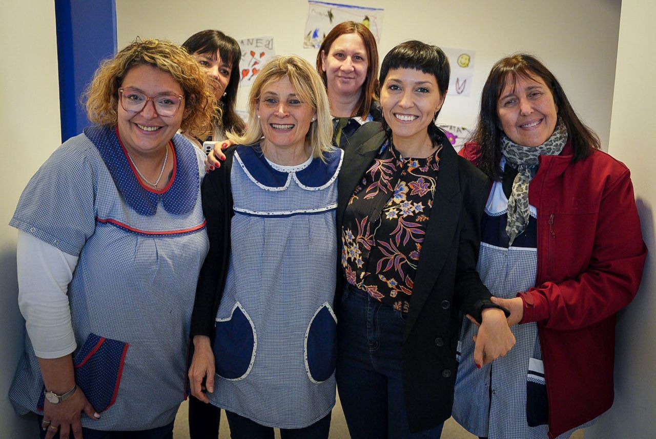 MAYRA Y SILEONI INAUGURARON OBRA DE AMPLIACIÓN DEL JARDÍN DE INFANTES Nº925