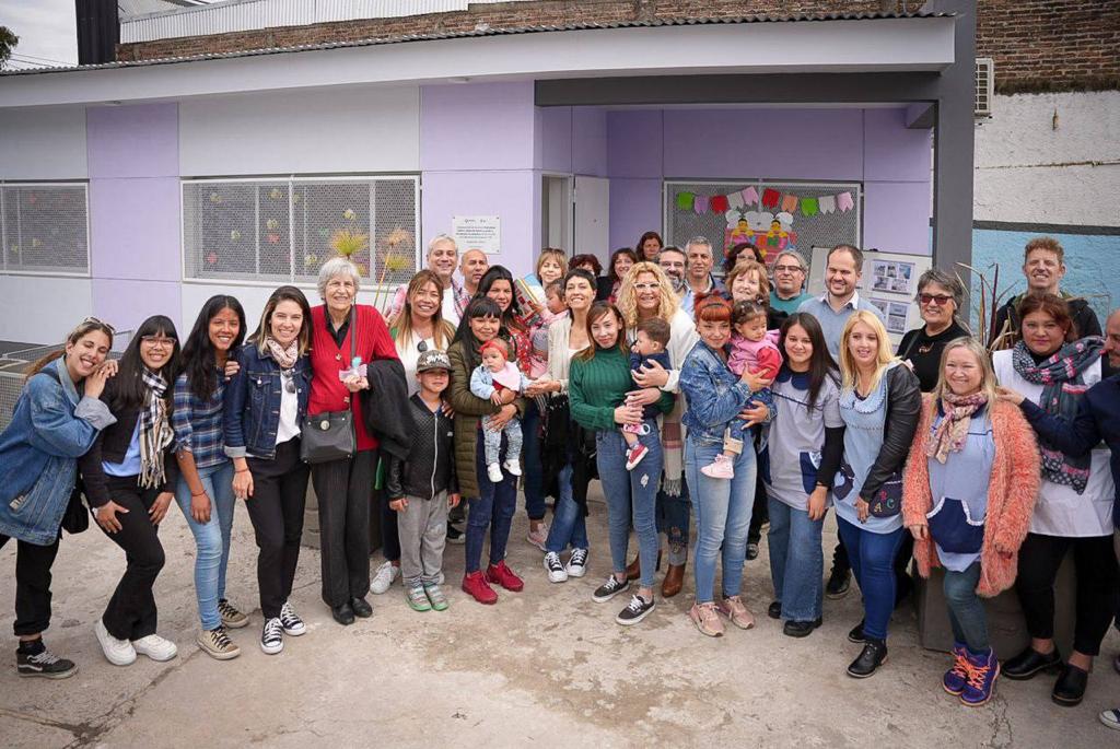 MAYRA INAUGURÓ UNA SALA MATERNAL EN LA ESCUELA SECUNDARIA Nº 16 