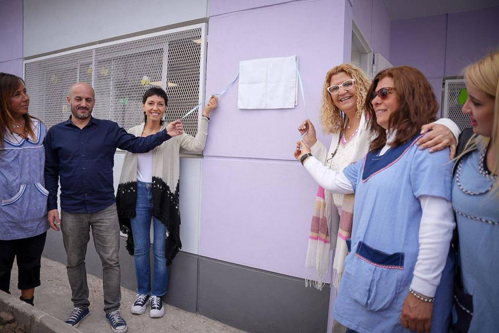 MAYRA INAUGURÓ UNA SALA MATERNAL EN LA ESCUELA SECUNDARIA Nº 16 