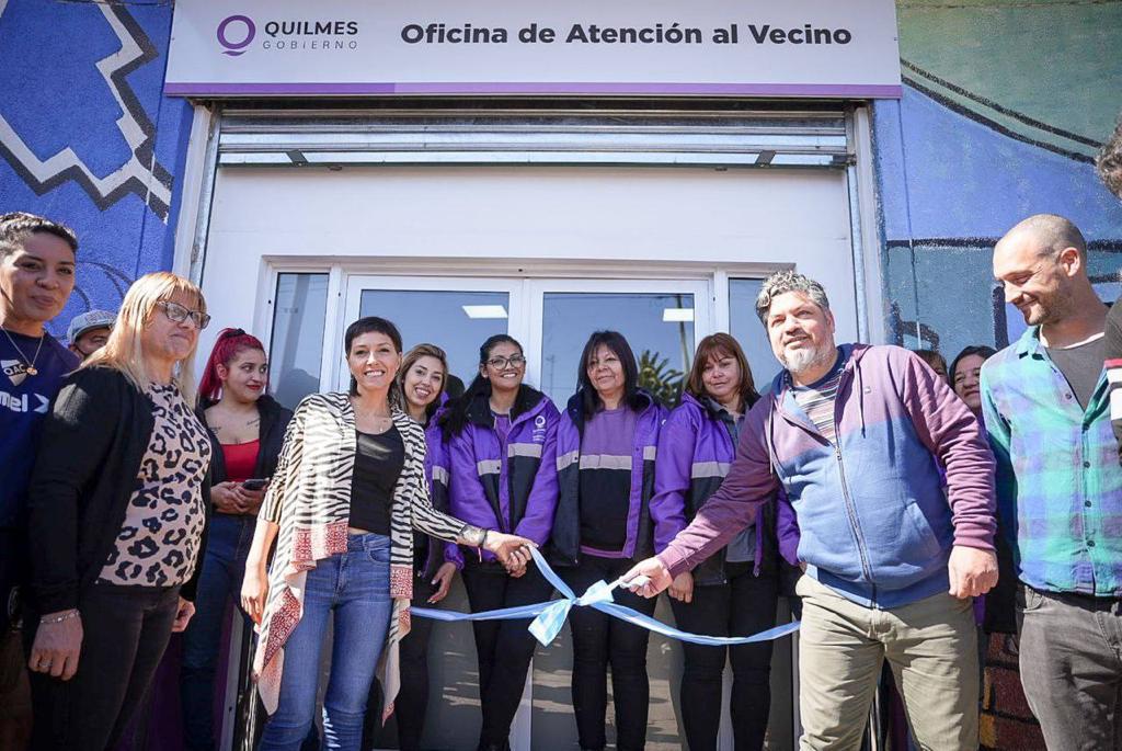 MAYRA INAUGURÓ NUEVA OFICINA DE ATENCIÓN AL VECINO EN QUILMES OESTE