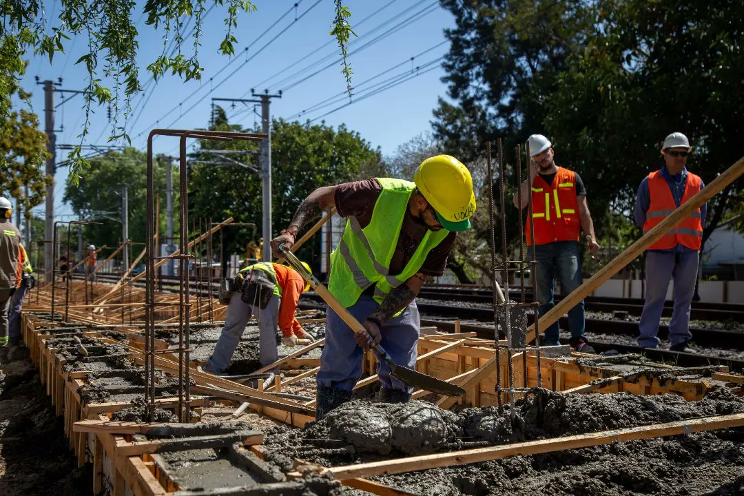 SIGUEN A BUEN RITMO LAS OBRAS EN LA NUEVA ESTACIÓN DE TRENES EN QUILMES SUR