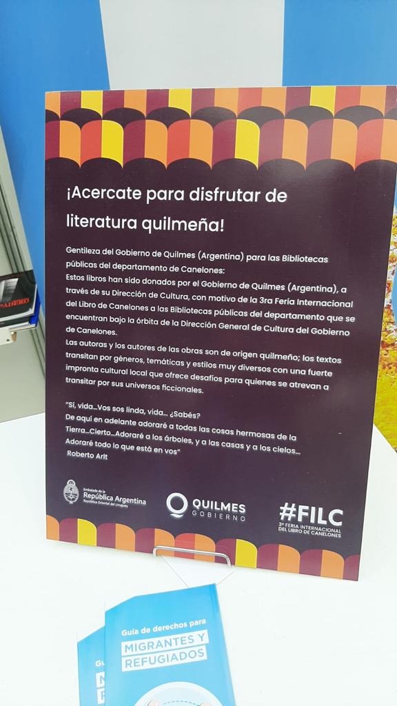  QUILMES PRESENTE EN LA FERIA INTERNACIONAL DEL LIBRO DE CANELONES