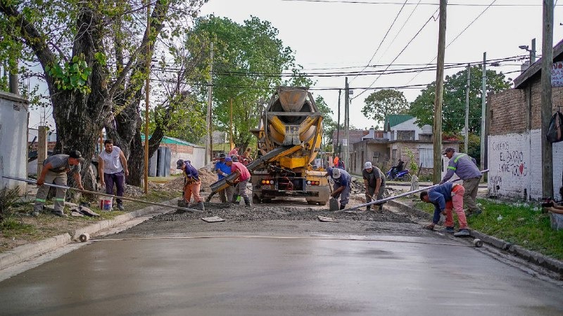  CONTINÚAN LOS TRABAJOS DE REPAVIMENTACIÓN EN SAN FRANCISCO SOLANO