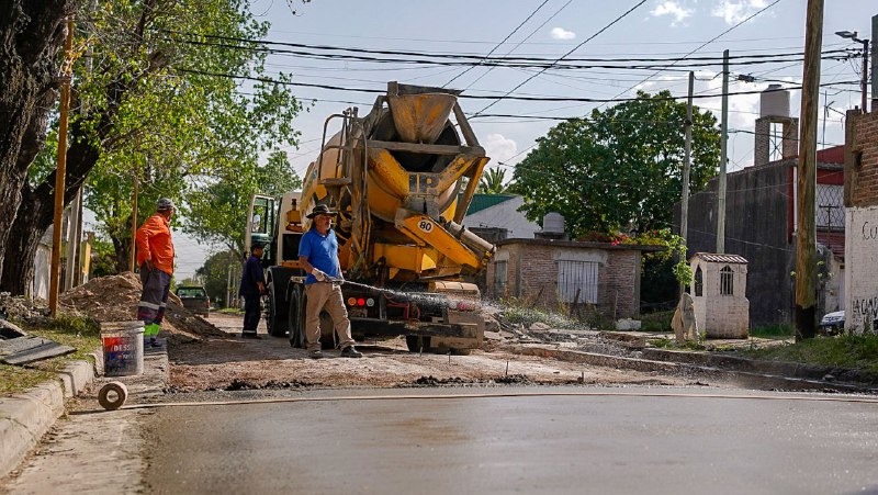  CONTINÚAN LOS TRABAJOS DE REPAVIMENTACIÓN EN SAN FRANCISCO SOLANO