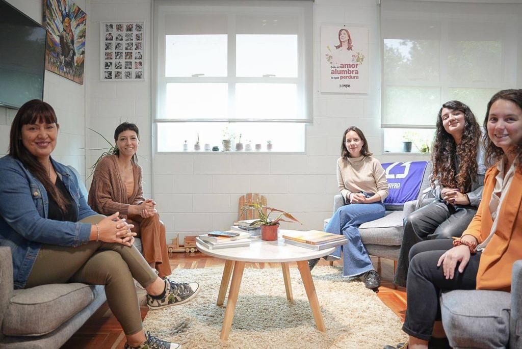  MAYRA Y MIÑO AVANZARON CON EL PROYECTO DE URBANIZACIÓN DEL BARRIO AZUL