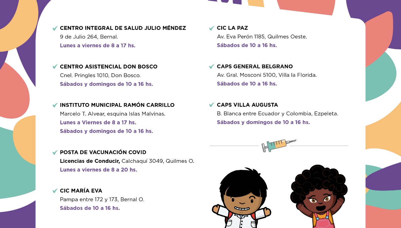 SIGUE LA CAMPAÑA DE VACUNACIÓN CONTRA SARAMPIÓN, RUBÉOLA, PAPERAS Y POLIO