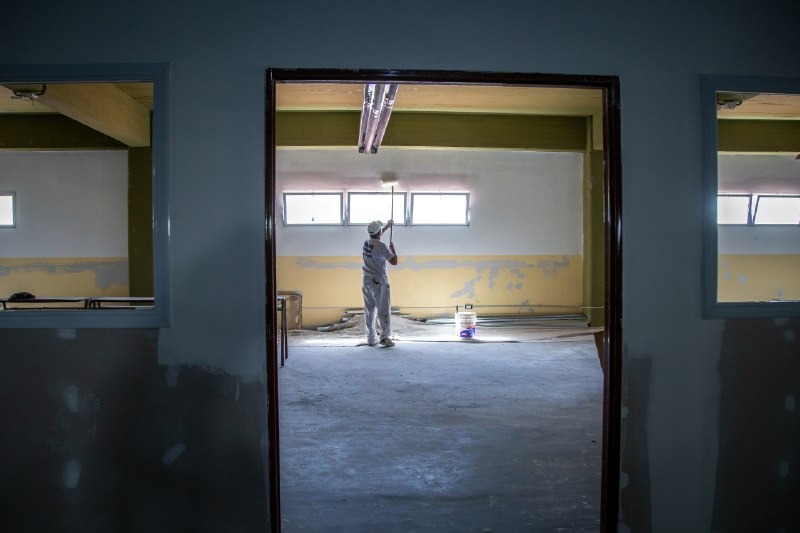 AVANZAN LAS OBRAS EN LOS EDIFICIOS ESCOLARES DE QUILMES