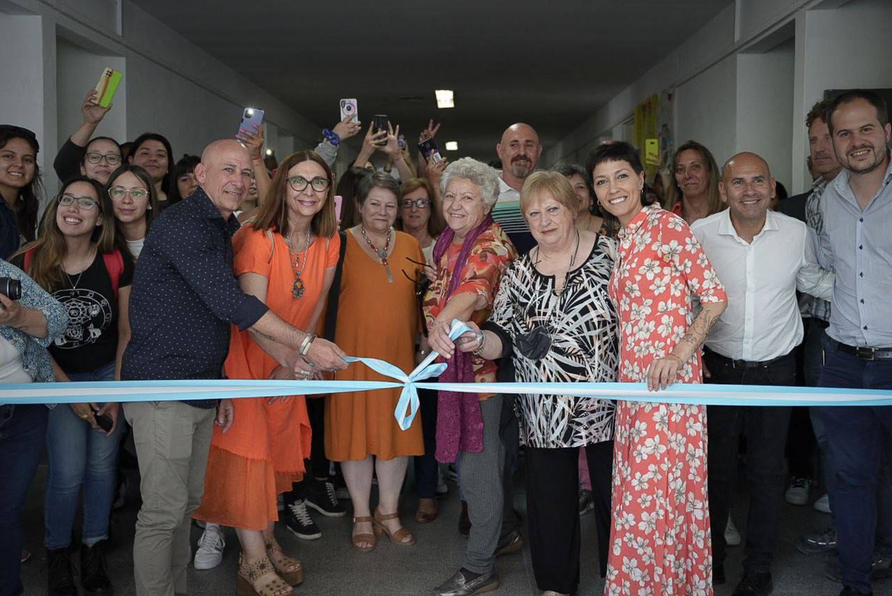 MAYRA INAUGURÓ LA OBRA DE AMPLIACIÓN DEL ISFDT N° 24