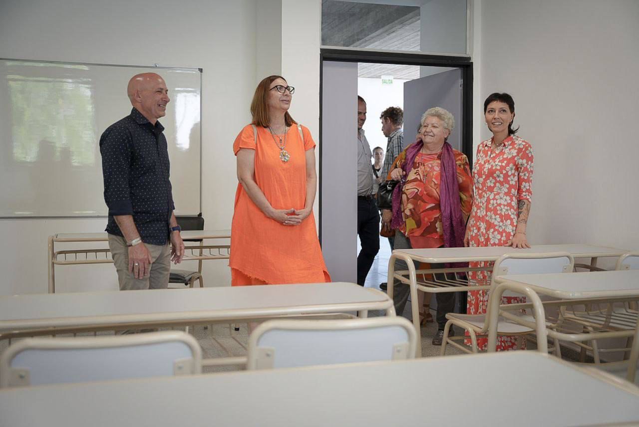 MAYRA INAUGURÓ LA OBRA DE AMPLIACIÓN DEL ISFDT N° 24
