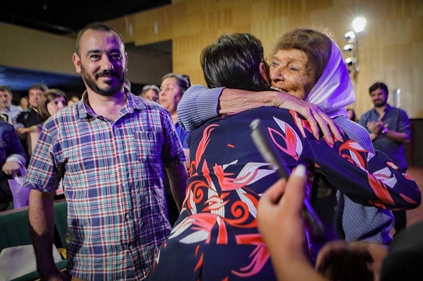 MAYRA CON GVIRTZ Y SILEONI EN INICIO DEL CONGRESO PEDAGÓGICO QUILMES 2022