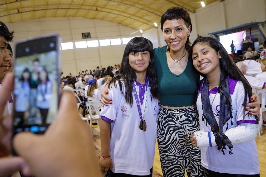 MAYRA ENTREGÓ MEDALLAS A LOS GANADORES DE LOS JUEGOS BONAERENSES 2022