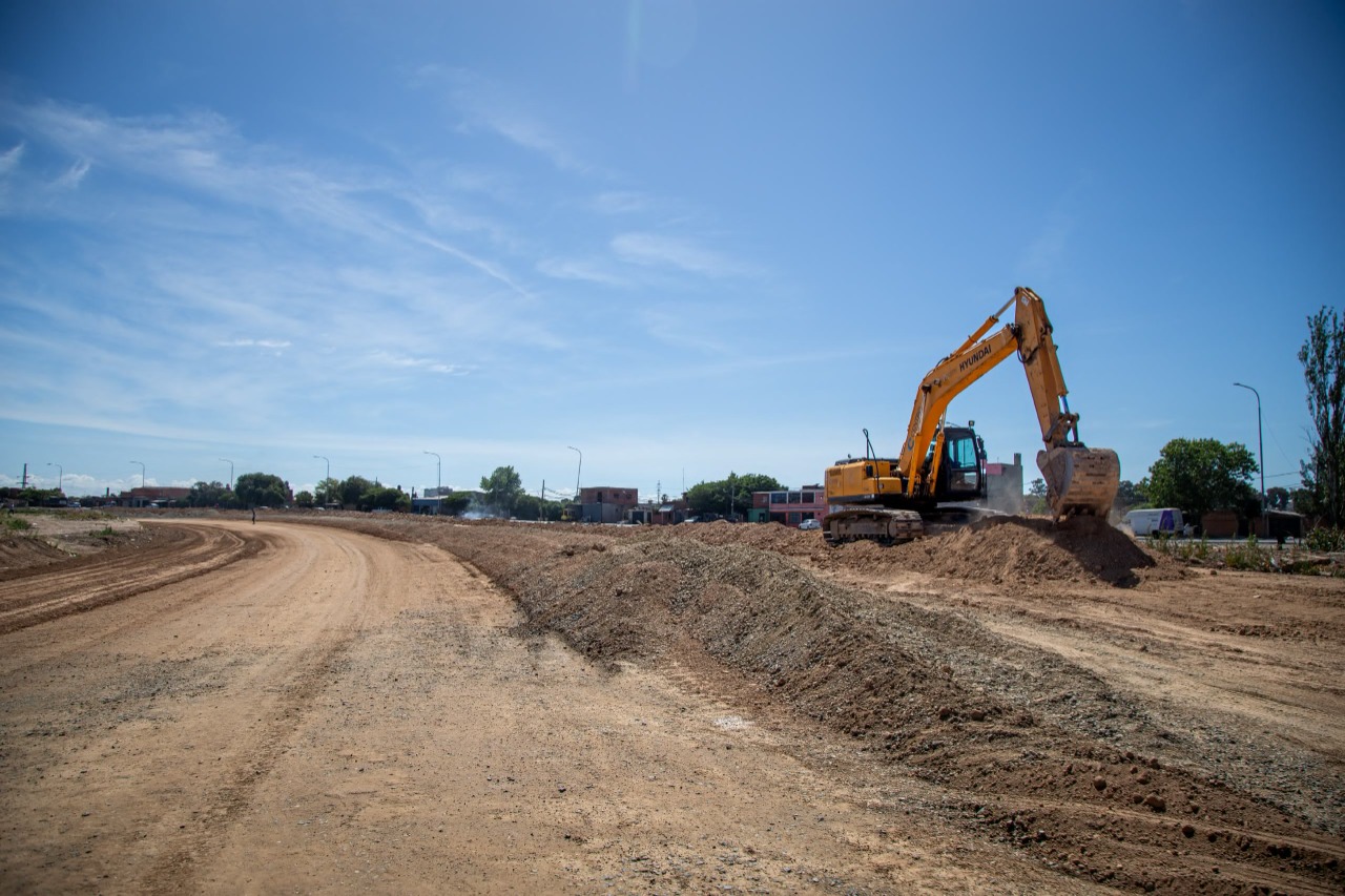  CONTINÚAN LOS TRABAJOS DE LA NUEVA TRAZA DEL ACCESO SUDESTE