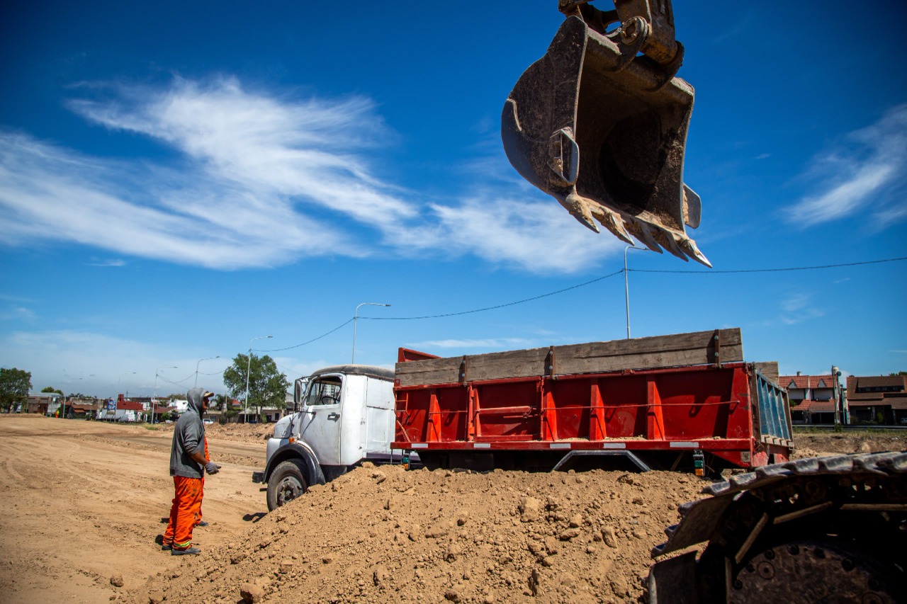  CONTINÚAN LOS TRABAJOS DE LA NUEVA TRAZA DEL ACCESO SUDESTE
