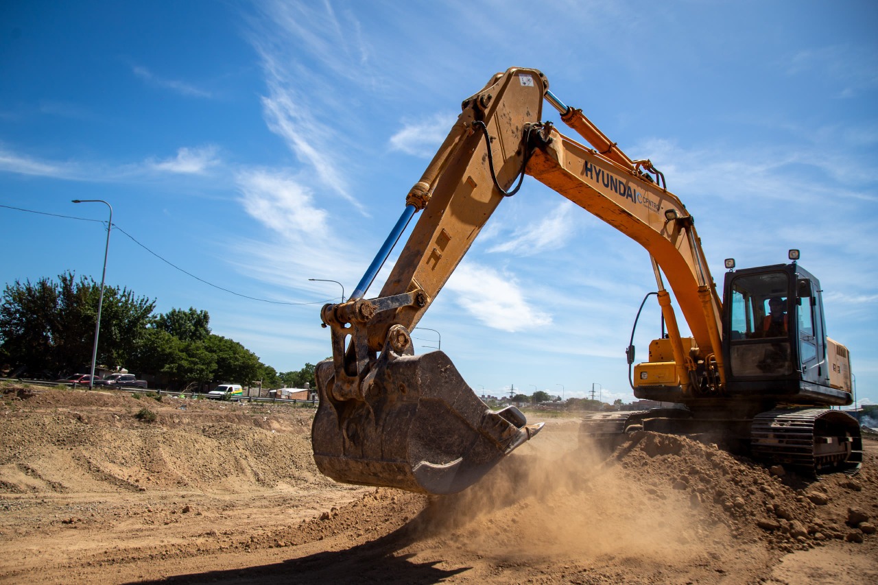  CONTINÚAN LOS TRABAJOS DE LA NUEVA TRAZA DEL ACCESO SUDESTE