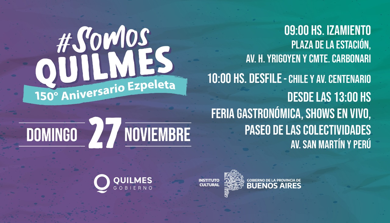 EZPELETA CELEBRA SU 150º ANIVERSARIO CON DESFILE, FERIAS Y SHOW MUSICAL