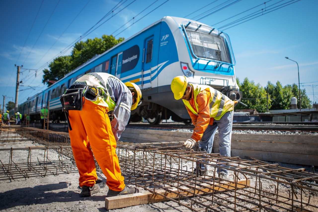 CONTINÚAN LOS AVANCES EN LAS OBRAS DE LA NUEVA ESTACIÓN DE TRENES 