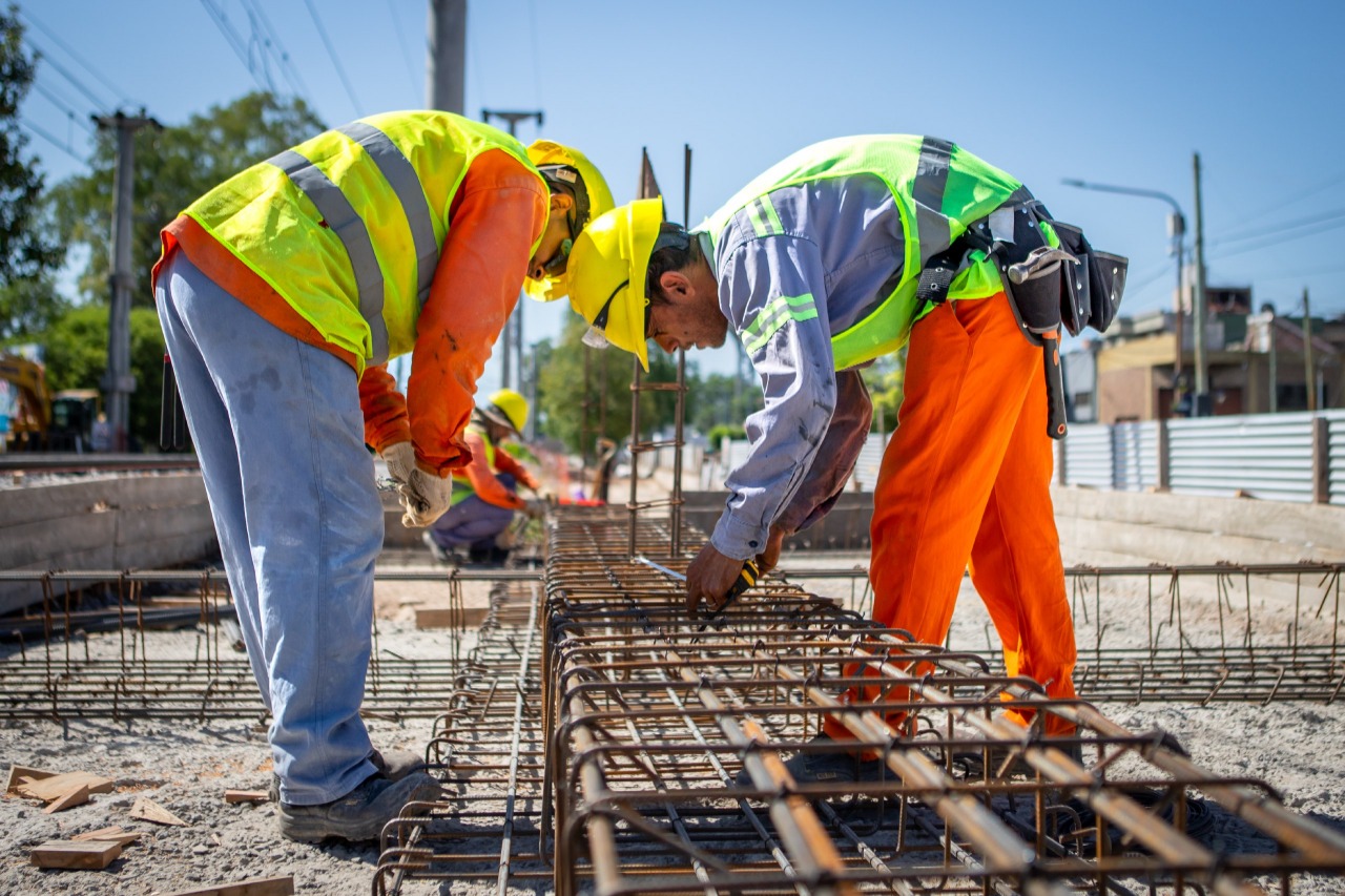 CONTINÚAN LOS AVANCES EN LAS OBRAS DE LA NUEVA ESTACIÓN DE TRENES 