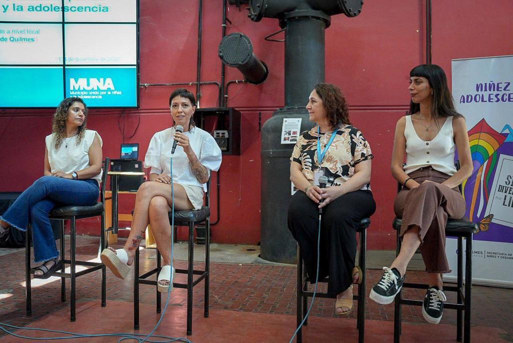MAYRA EN EL LANZAMIENTO A NIVEL LOCAL DE LA INICIATIVA MUNA-UNICEF