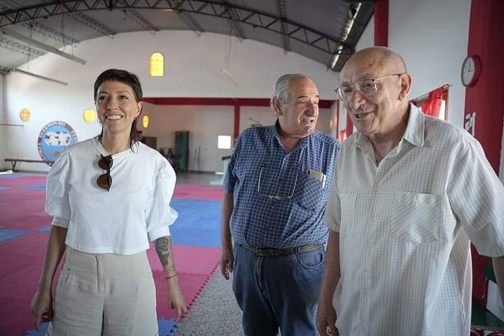 MAYRA OTORGÓ UN SUBSIDIO A LA ASOCIACIÓN ITALIANA EX COMBATIENTES DE BERNAL