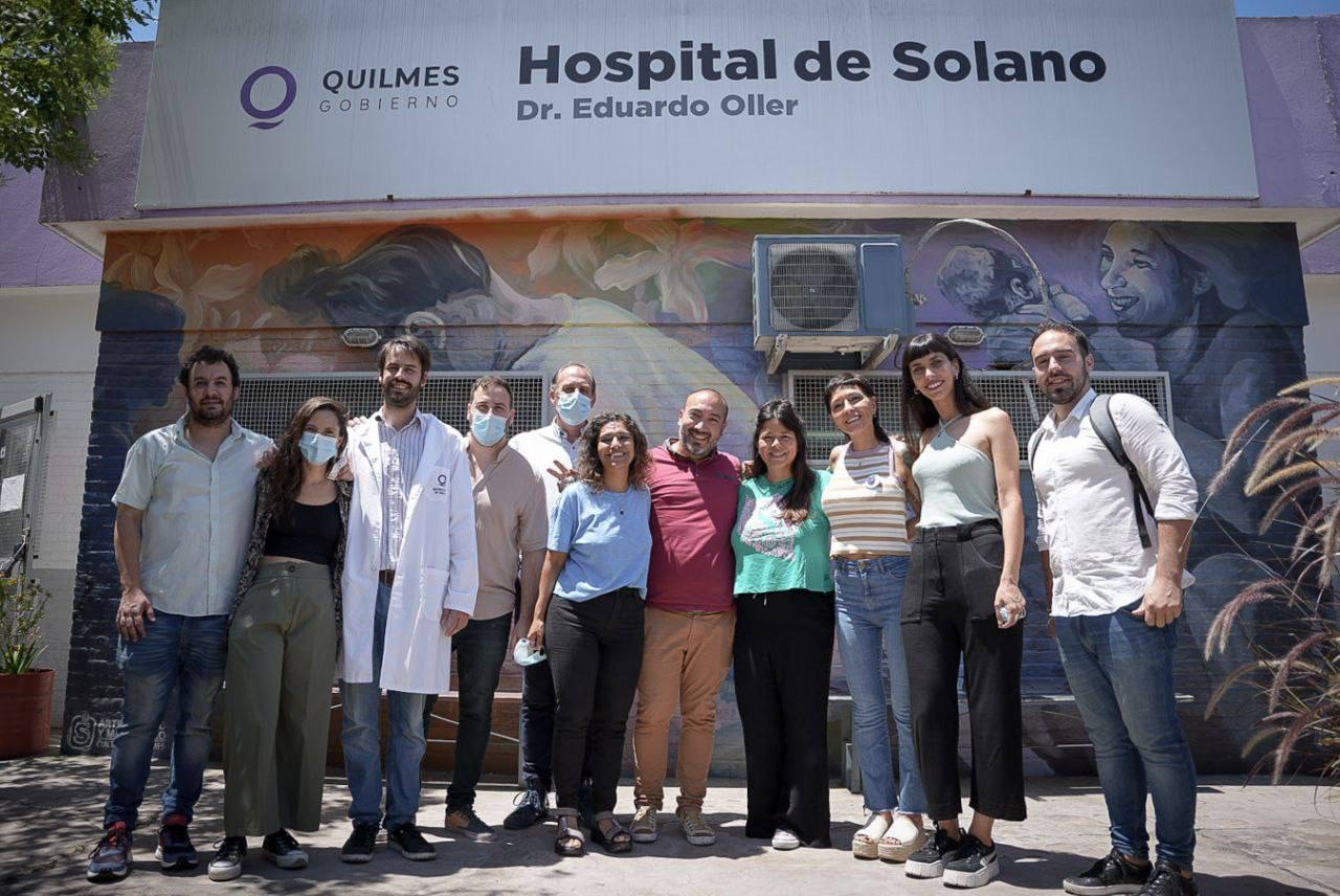 MAYRA RECORRIÓ EL HOSPITAL OLLER Y DESTACÓ LA HISTORIA CLÍNICA DIGITAL