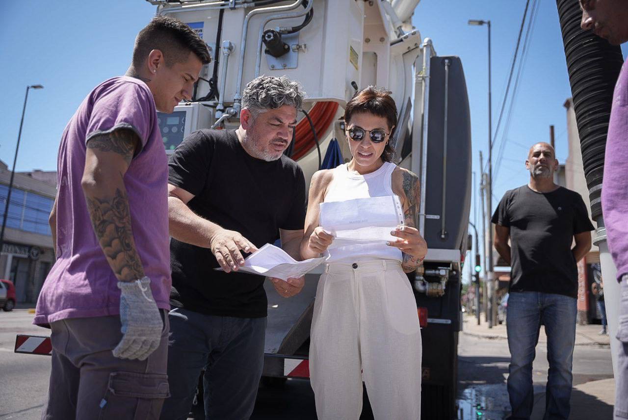  MAYRA DESTACÓ LA INCORPORACIÓN DE UN NUEVO CAMIÓN DESOBSTRUCTOR 