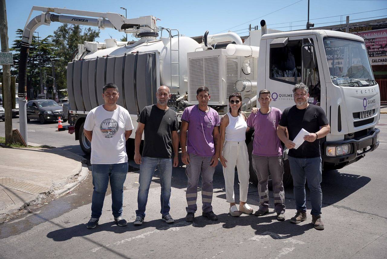  MAYRA DESTACÓ LA INCORPORACIÓN DE UN NUEVO CAMIÓN DESOBSTRUCTOR 