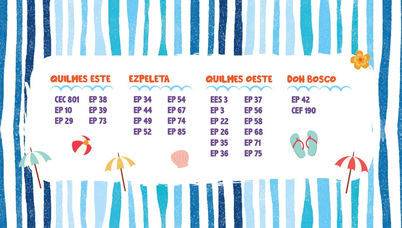 CONTINÚA LA INSCRIPCIÓN PARA PARTICIPAR DE LAS ACTIVIDADES EN EL DISTRITO