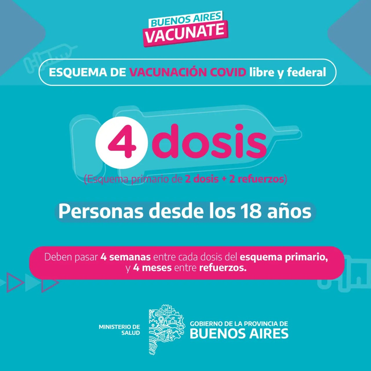 EL MUNICIPIO RECUERDA LA IMPORTANCIA DE APLICAR LOS REFUERZOS DE LA VACUNA 