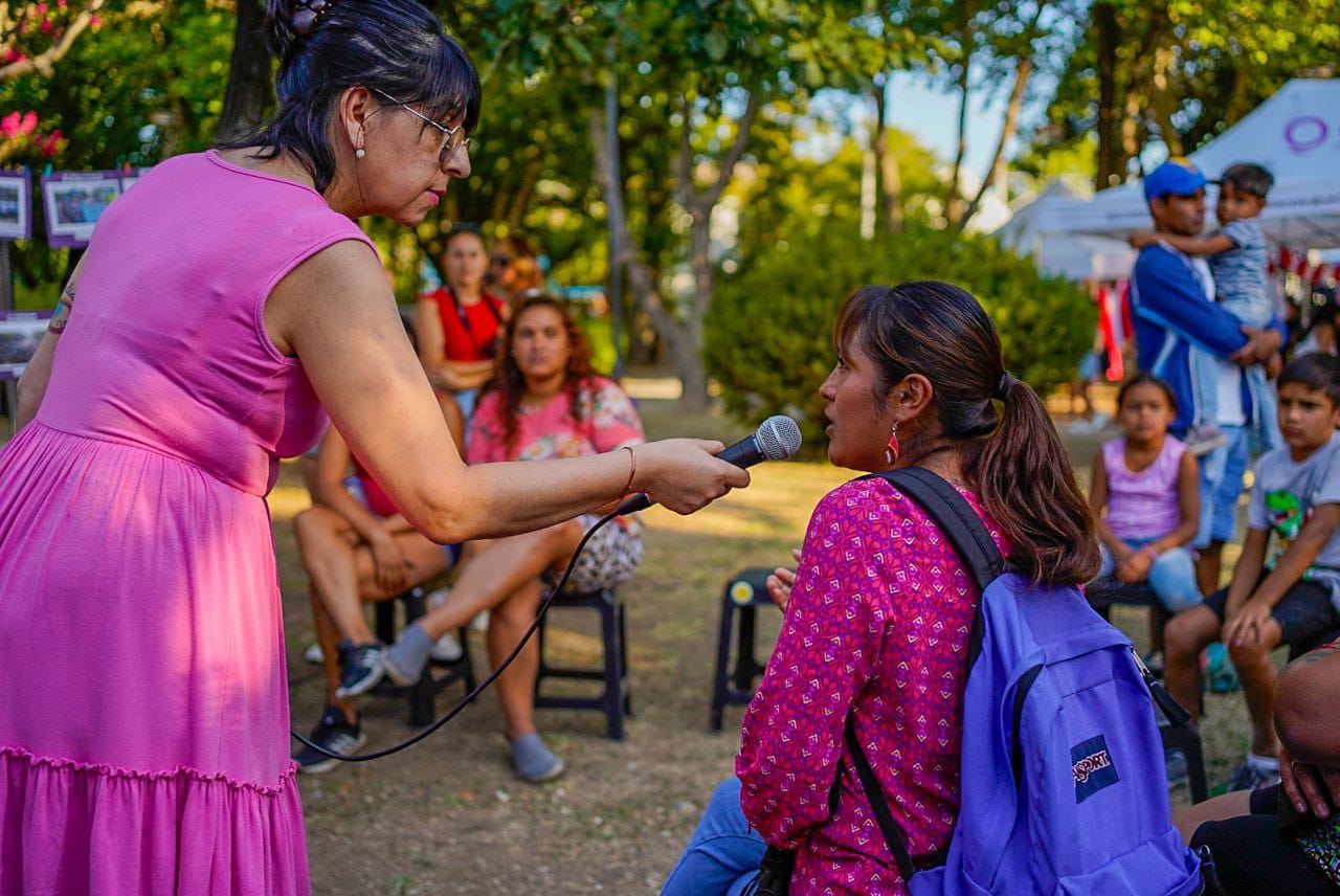 EMOTIVO FESTIVAL POR EL DÍA DE LAS MUJERES MIGRANTES EN EZPELETA