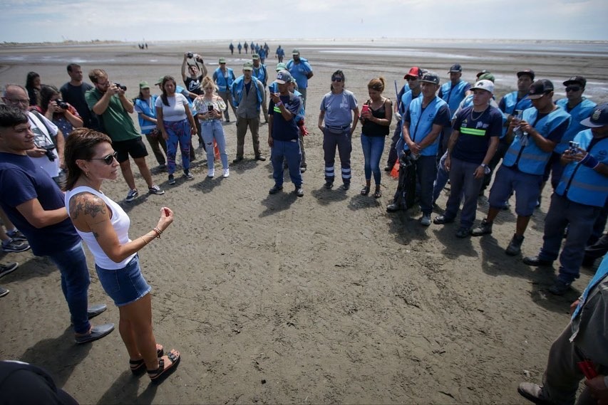 MAYRA COMPLETÓ UNA INTENSA AGENDA DE ACTIVIDADES EN LA RIBERA DE QUILMES