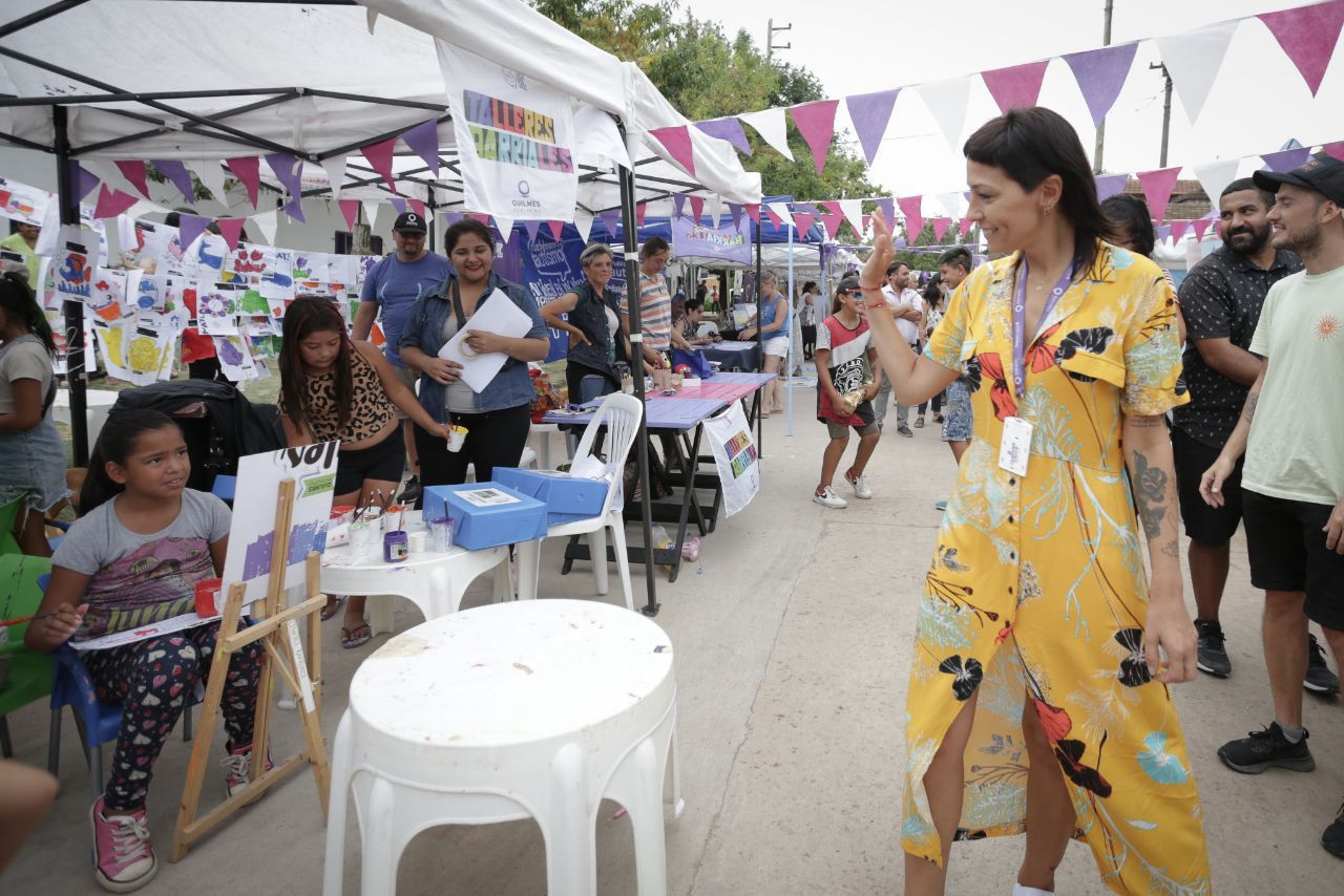 MAYRA CELEBRÓ LOS 500 OPERATIVOS DEL “QUILMES CERCA”