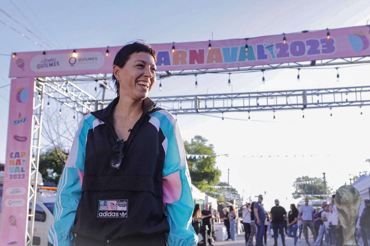 MAYRA JUNTO A LAS FAMILIAS QUILMEÑAS FESTEJARON LOS CARNAVALES 2023