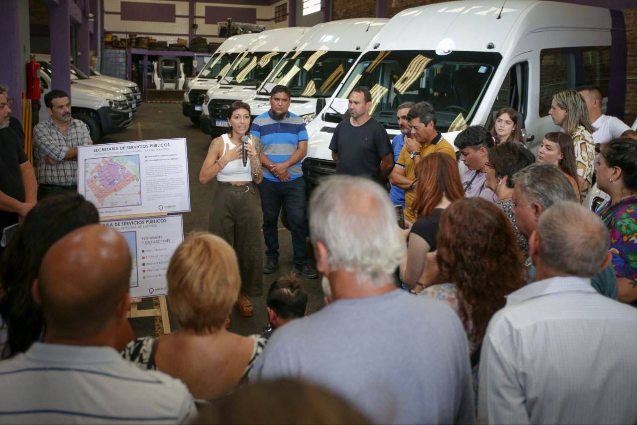 MAYRA INAUGURÓ LA BASE OPERATIVA REGIÓN EZPELETA 