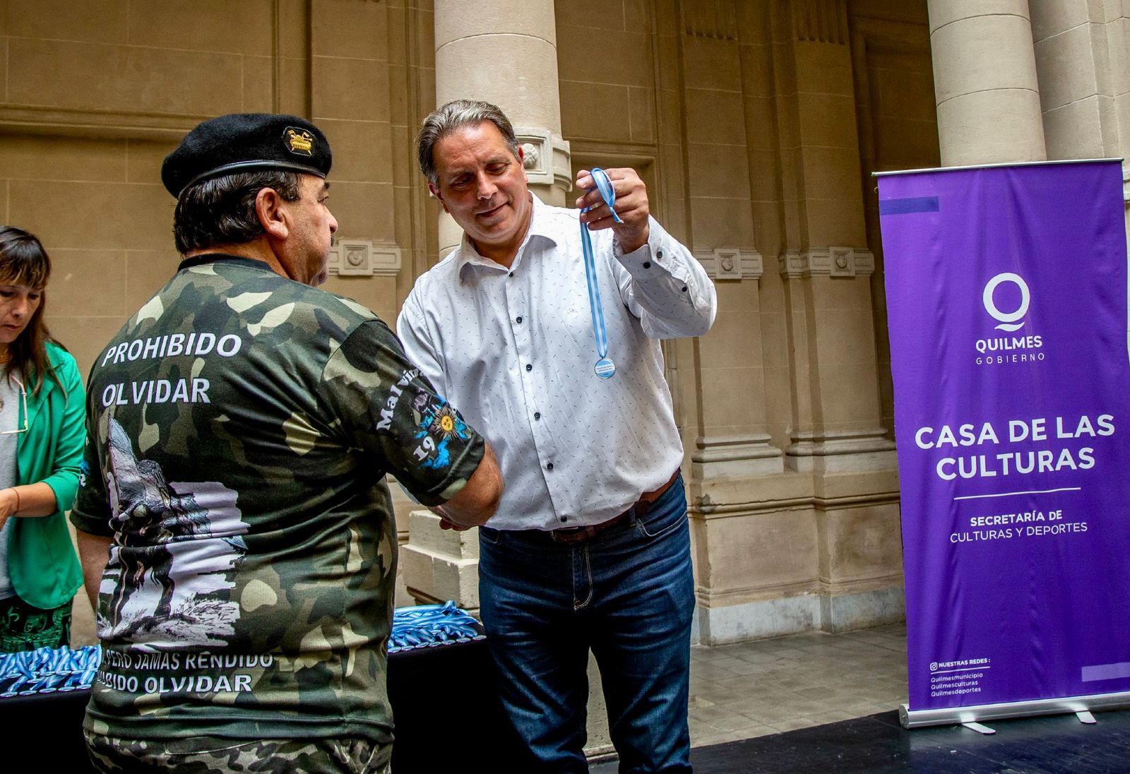 EL MUNICIPIO DE QUILMES HOMENAJEÓ A VETERANOS QUILMEÑOS 