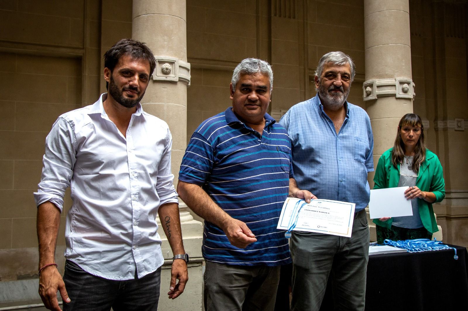 EL MUNICIPIO DE QUILMES HOMENAJEÓ A VETERANOS QUILMEÑOS 
