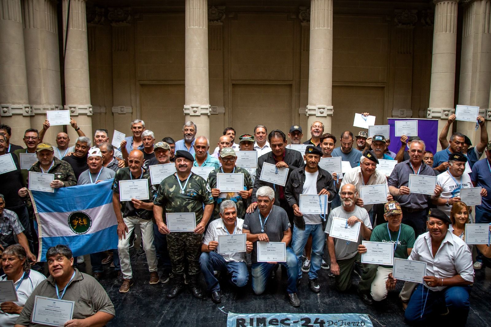 EL MUNICIPIO DE QUILMES HOMENAJEÓ A VETERANOS QUILMEÑOS 