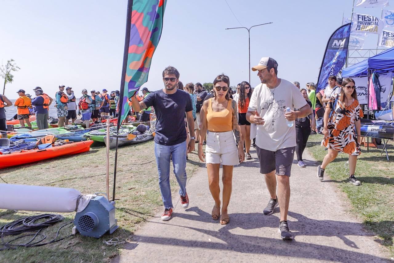 Mayra con intensa agenda de trabajo en la Ribera de Quilmes