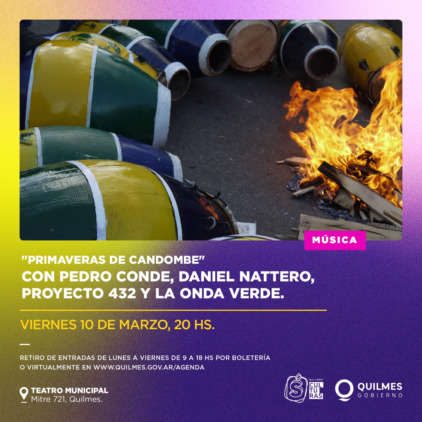  ACTIVIDADES Y ESPECTÁCULOS EN DISTINTOS ESPACIOS DE QUILMES