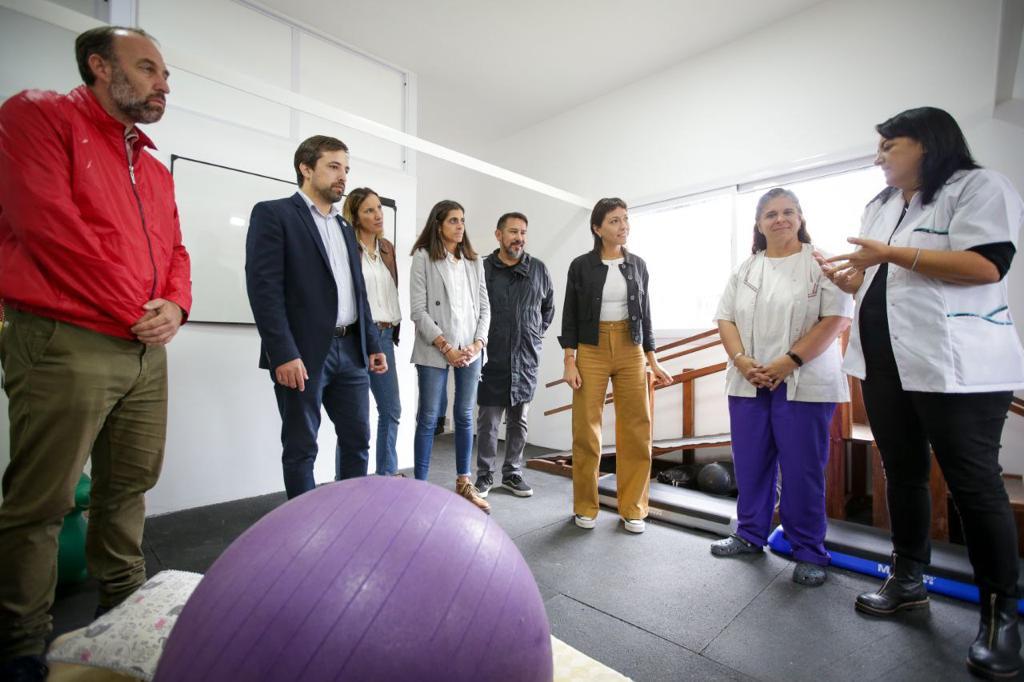 MAYRA Y KREPLAK INAUGURARON LA REMODELACIÓN  DEL CENTRO DE REHABILITACIÓN