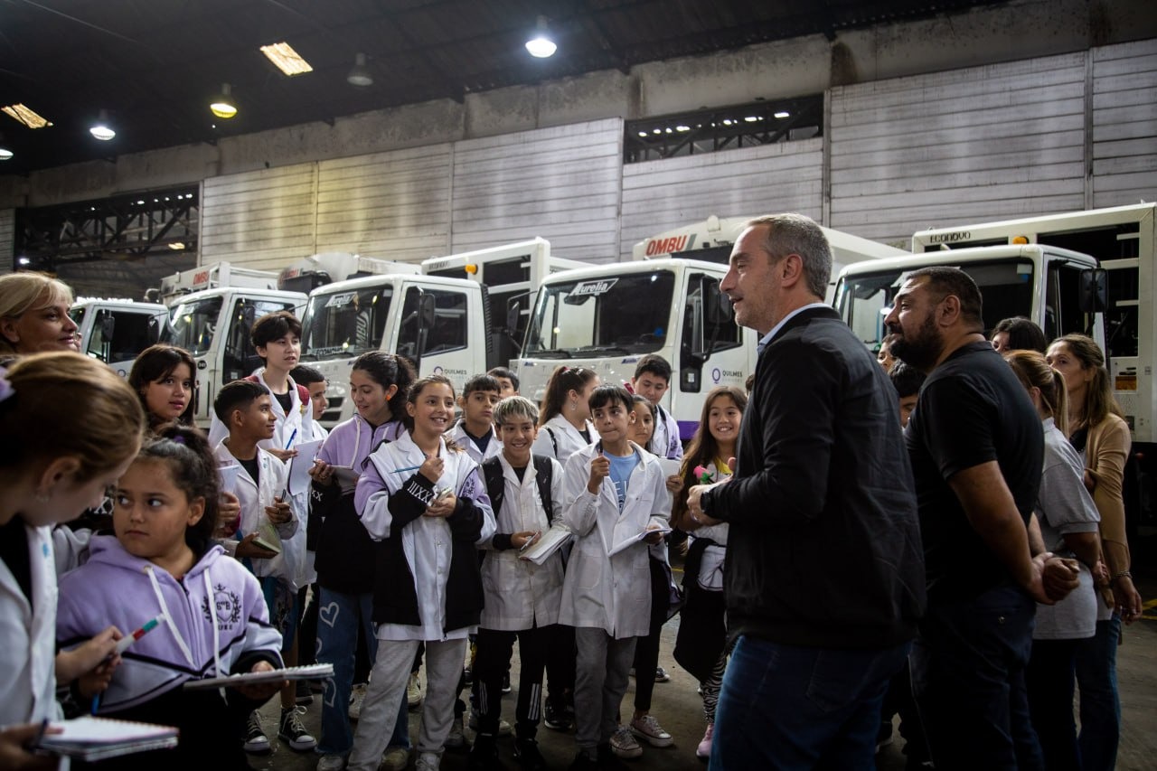 ESTUDIANTES DE LA EP Nº 21 VISITARON LA PLANTA DE GIRSU