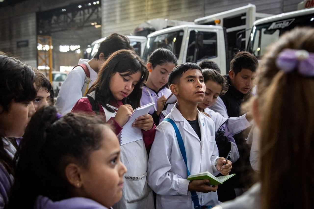 ESTUDIANTES DE LA EP Nº 21 VISITARON LA PLANTA DE GIRSU