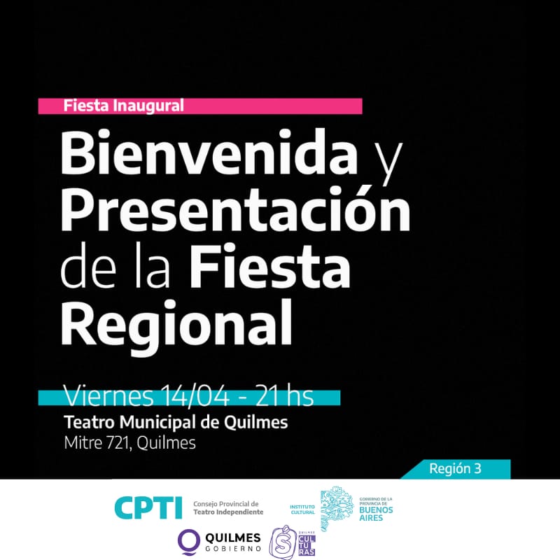  INTENSA AGENDA DE ACTIVIDADES Y ESPECTÁCULOS ARTÍSTICOS EN QUILMES
