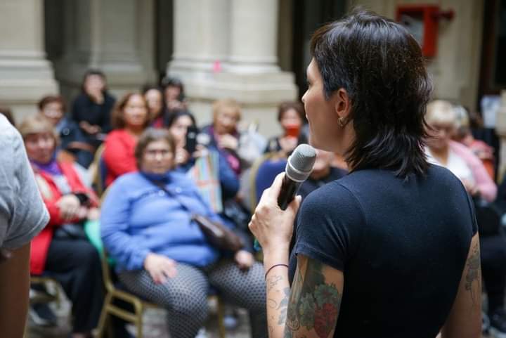 MAYRA SUPERVISÓ UN OPERATIVO EN RECONOCIMIENTO A TRABAJADORAS DE "MÁS VIDA"