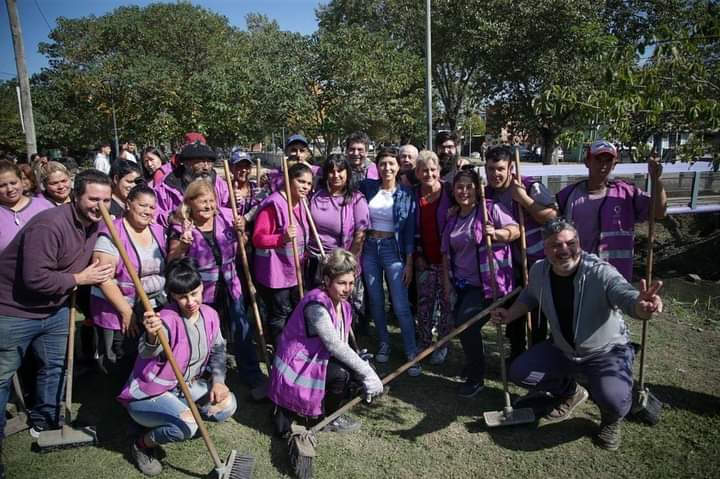 MAYRA: “QUEREMOS SEGUIR DIGNIFICANDO CADA RINCÓN DE QUILMES” 