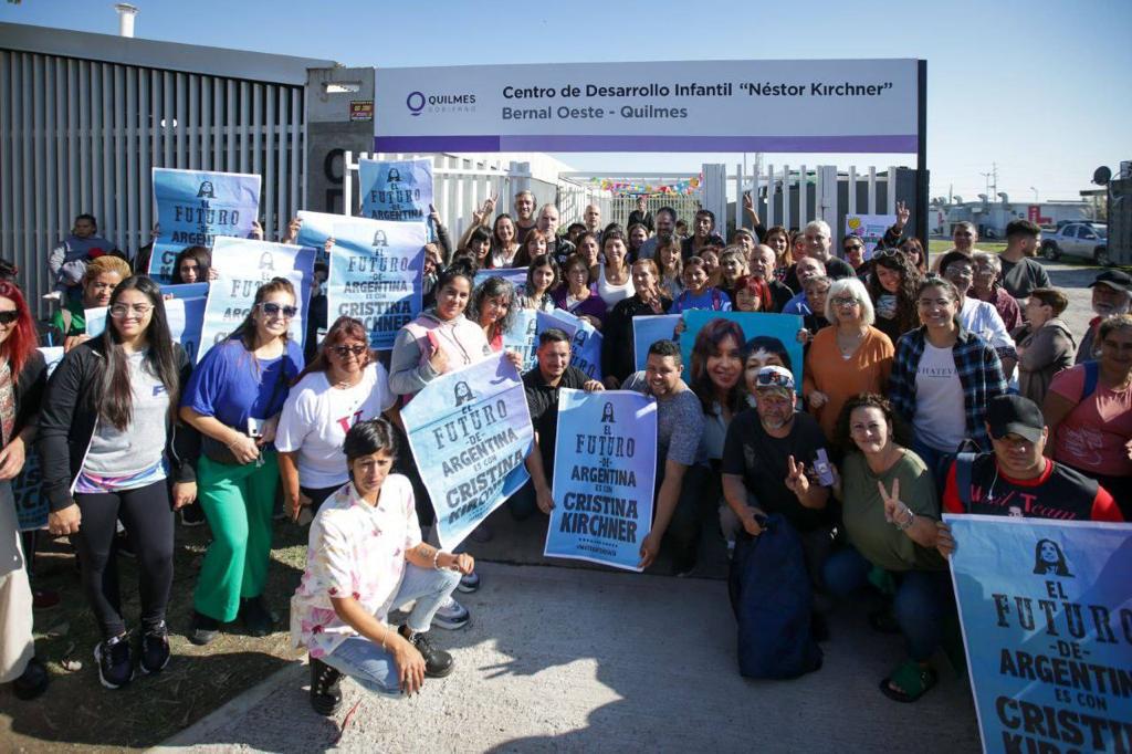 MAYRA Y EL MINISTRO KATOPODIS INAUGURARON UN NUEVO CDI EN BERNAL OESTE