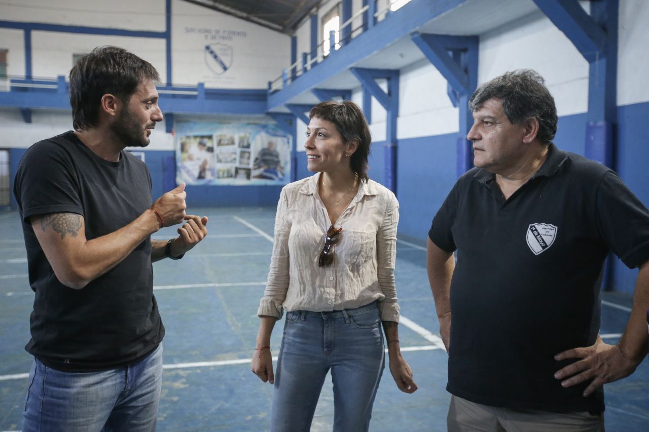 MAYRA FESTEJÓ LOS 60 AÑOS DE LA SF 1 DE MAYO Y ANUNCIÓ IMPORTANTE OBRA