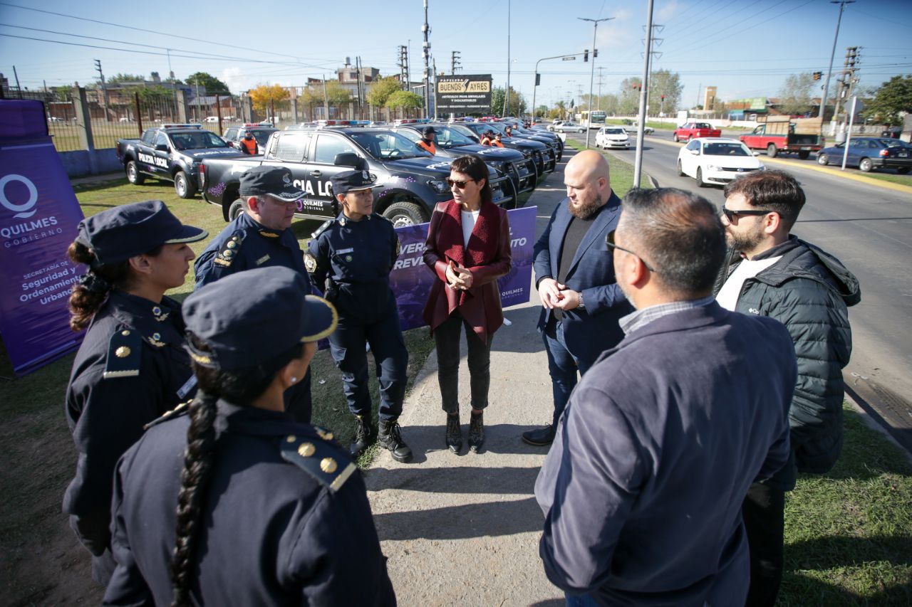 MAYRA PRESENTÓ 20 NUEVOS PATRULLEROS 0KM PARA LA POLICÍA LOCAL