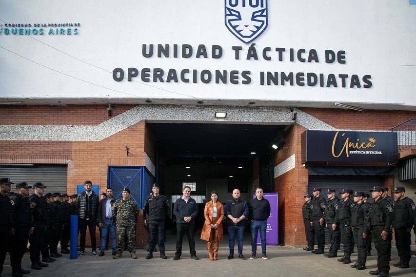 MAYRA INAUGURÓ LA NUEVA BASE OPERATIVA DE LA UTOI EN VILLA LA FLORIDA